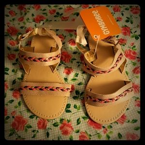 NWT Gymboree Little girls sandals size 8